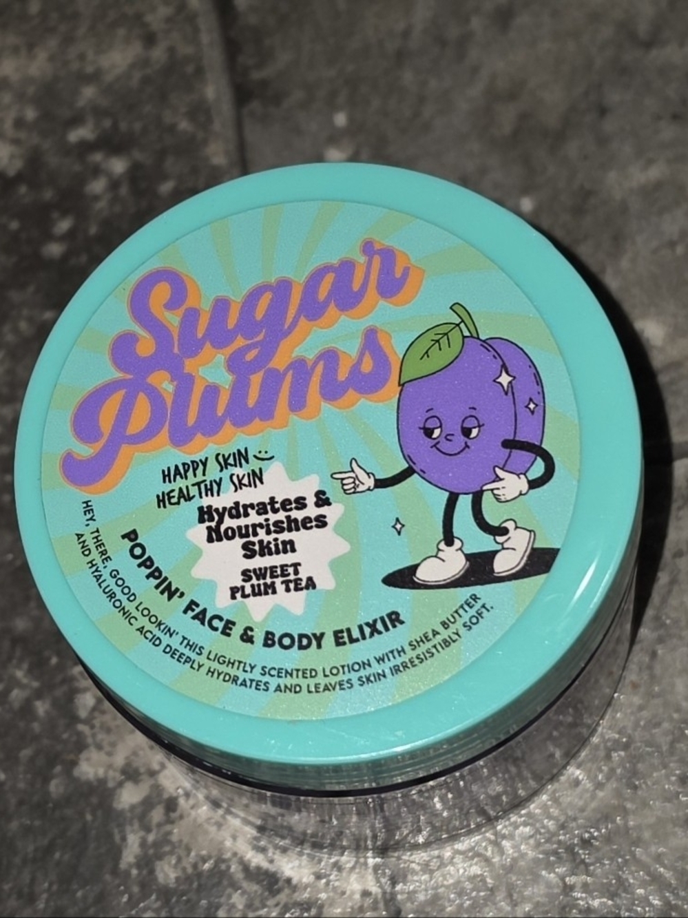 Sweet Plum Poppin' Face & Body Elixir - Shea Butter & Hyaluronic Acid